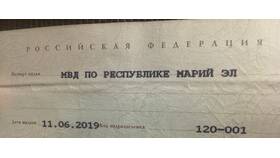 Как понять, что паспорт готов к выдаче в Балдинини