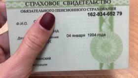Страховое свидетельство ПФ РФ: что это?