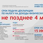 Что нужно для подачи декларации в налоговую