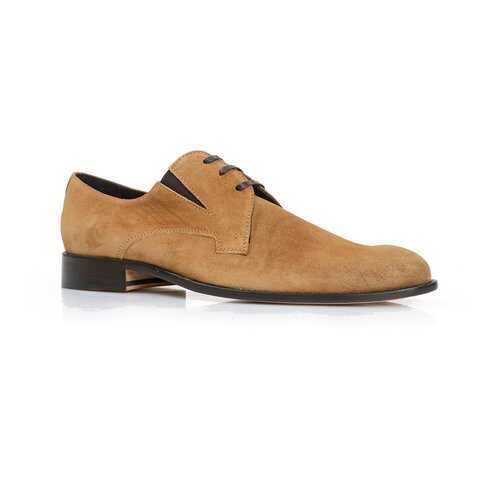 Туфли мужские GOLD BROTHERS SS15-112 FRENCH коричневые 44.5 RU в Балдинини