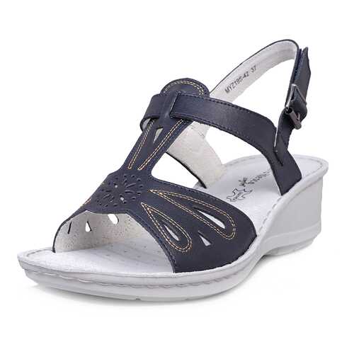 Босоножки женские Alessio Nesca Comfort 710018010 синие 38 RU в Балдинини