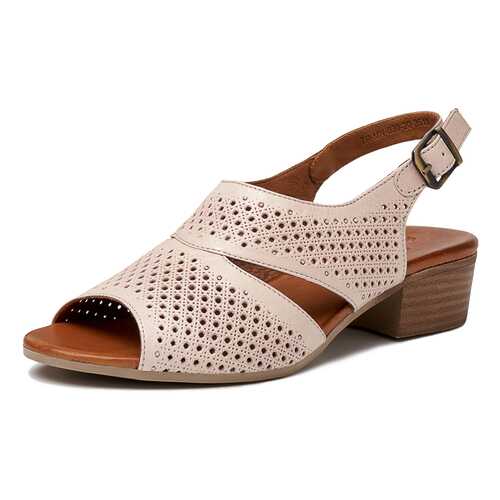 Босоножки женские Pierre Cardin TR-MN-030-20-3511 бежевые 36 RU в Балдинини