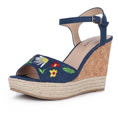 Босоножки женские T.Taccardi 01806040 синие 35 RU в Балдинини