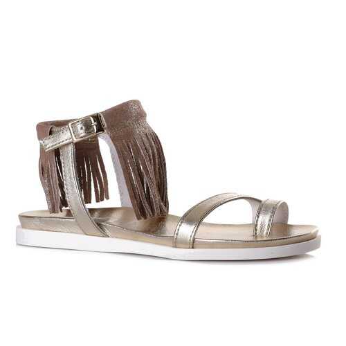 Сандалии женские Tosca Blu SS1615S286 золотистые 37 RU в Балдинини