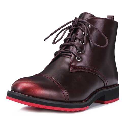 Ботинки женские T.Taccardi 25606110 красные 39 RU в Балдинини