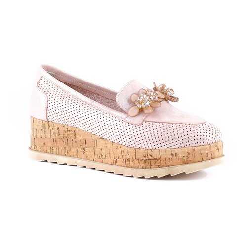 Лоферы женские Shoes Market 61-2012-511-603 розовые 40 RU в Балдинини