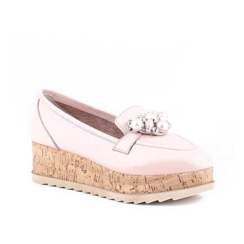 Лоферы женские Shoes Market 61-982-511-534-2 розовые 37 RU в Балдинини