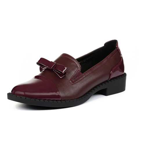 Лоферы женские T.Taccardi K0490LC-7A бордовые 39 RU в Балдинини