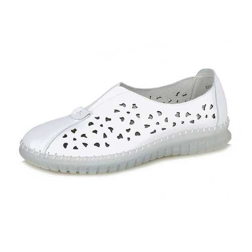 Мокасины женские Alessio Nesca Comfort HTY20SS-14 белые 39 RU в Балдинини