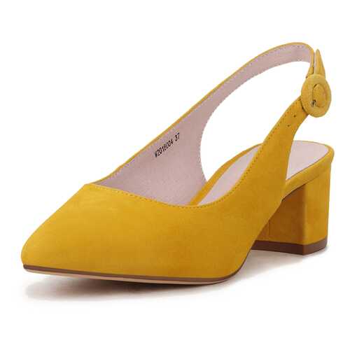 Туфли женские Alessio Nesca JXY20SS-13C желтые 37 RU в Балдинини