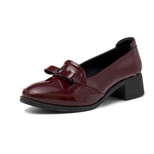 Туфли женские Alessio Nesca TR-BR-69-174-4A бордовые 37 RU в Балдинини