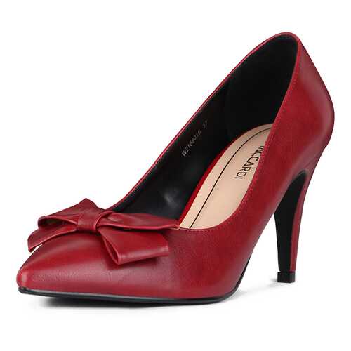 Туфли женские T.Taccardi K0483PM-7B бордовые 40 RU в Балдинини